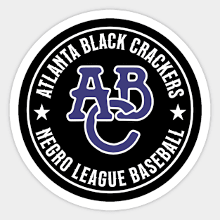 Atlanta Black Crackers Negro League Baseball Sticker